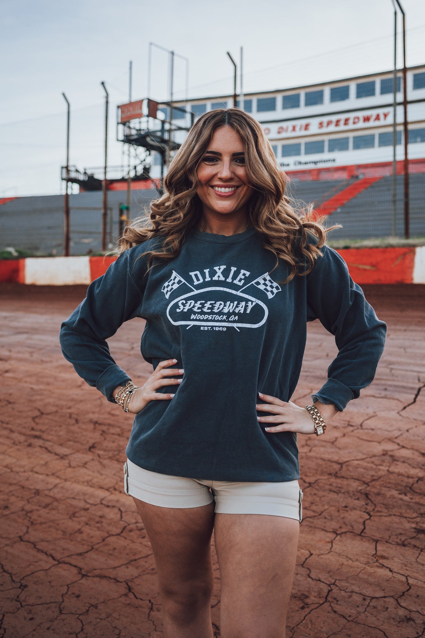 OG Tri-Oval Logo Pepper Sweatshirt