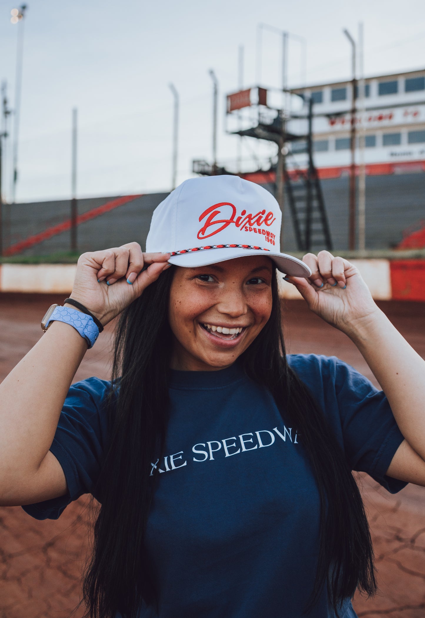 Dixie Speedway Rope Trucker Hat